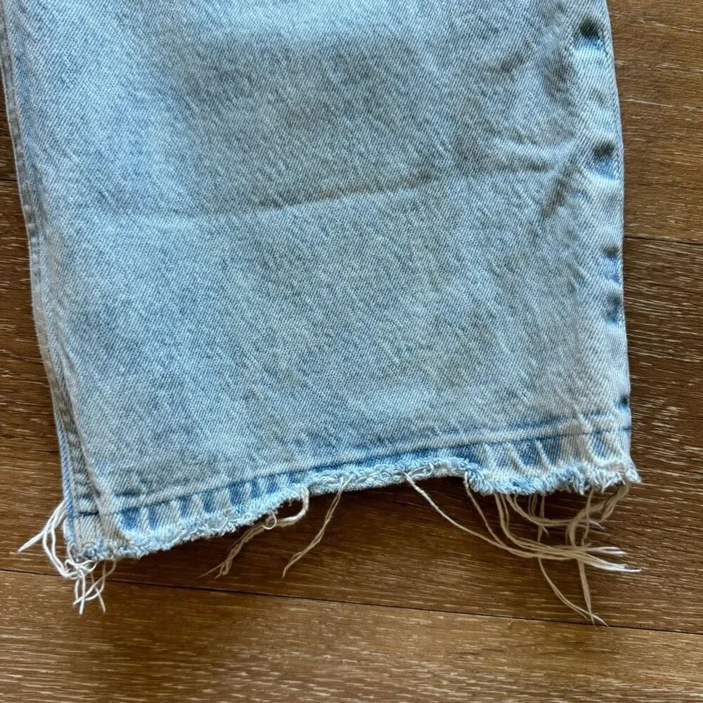 Abercrombie The Crop Wide Leg Ultra High Rise Jeans - Picture 4 of 6